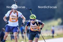 21.09.2024, Premanon, France (FRA): Thibaud Simeon (FRA) - Biathlon Samse Summer Tour, sprint, Premanon (FRA). www.nordicfocus.com. © Manzoni/NordicFocus. Every downloaded picture is fee-liable.