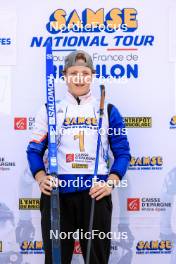 21.09.2024, Premanon, France (FRA): Niels Bibollet (FRA) - Biathlon Samse Summer Tour, sprint, Premanon (FRA). www.nordicfocus.com. © Manzoni/NordicFocus. Every downloaded picture is fee-liable.