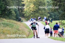 21.09.2024, Premanon, France (FRA): Edgar Geny (FRA) - Biathlon Samse Summer Tour, sprint, Premanon (FRA). www.nordicfocus.com. © Manzoni/NordicFocus. Every downloaded picture is fee-liable.