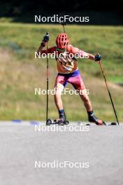 21.09.2024, Premanon, France (FRA): Timothé Bertrand (FRA) - Biathlon Samse Summer Tour, sprint, Premanon (FRA). www.nordicfocus.com. © Manzoni/NordicFocus. Every downloaded picture is fee-liable.