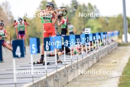 21.09.2024, Premanon, France (FRA): Ian Martinet (FRA) - Biathlon Samse Summer Tour, sprint, Premanon (FRA). www.nordicfocus.com. © Manzoni/NordicFocus. Every downloaded picture is fee-liable.