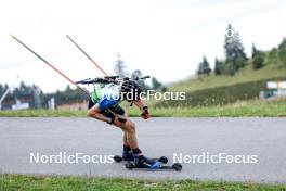 21.09.2024, Premanon, France (FRA): Valentin Lejeune (FRA) - Biathlon Samse Summer Tour, sprint, Premanon (FRA). www.nordicfocus.com. © Manzoni/NordicFocus. Every downloaded picture is fee-liable.