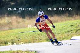 21.09.2024, Premanon, France (FRA): Adrian Dorel (FRA) - Biathlon Samse Summer Tour, sprint, Premanon (FRA). www.nordicfocus.com. © Manzoni/NordicFocus. Every downloaded picture is fee-liable.