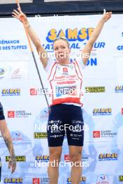 21.09.2024, Premanon, France (FRA): Oceane Michelon (FRA) - Biathlon Samse Summer Tour, sprint, Premanon (FRA). www.nordicfocus.com. © Manzoni/NordicFocus. Every downloaded picture is fee-liable.