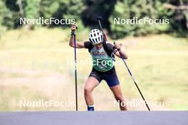 21.09.2024, Premanon, France (FRA): Pauline Machut (FRA) - Biathlon Samse Summer Tour, sprint, Premanon (FRA). www.nordicfocus.com. © Manzoni/NordicFocus. Every downloaded picture is fee-liable.