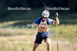 21.09.2024, Premanon, France (FRA): Max Emilien Helle (FRA) - Biathlon Samse Summer Tour, sprint, Premanon (FRA). www.nordicfocus.com. © Manzoni/NordicFocus. Every downloaded picture is fee-liable.