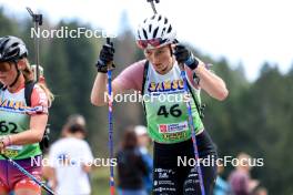 21.09.2024, Premanon, France (FRA): Lisa Siberchicot (FRA) - Biathlon Samse Summer Tour, sprint, Premanon (FRA). www.nordicfocus.com. © Manzoni/NordicFocus. Every downloaded picture is fee-liable.