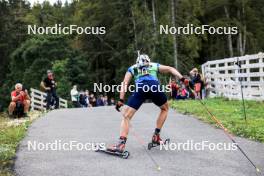 21.09.2024, Premanon, France (FRA): Emilien Jacquelin (FRA) - Biathlon Samse Summer Tour, sprint, Premanon (FRA). www.nordicfocus.com. © Manzoni/NordicFocus. Every downloaded picture is fee-liable.