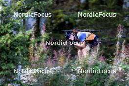 21.09.2024, Premanon, France (FRA): Leo Perrillat Bottonet (FRA) - Biathlon Samse Summer Tour, sprint, Premanon (FRA). www.nordicfocus.com. © Manzoni/NordicFocus. Every downloaded picture is fee-liable.