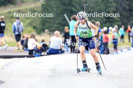 21.09.2024, Premanon, France (FRA): Jeanne Richard (FRA) - Biathlon Samse Summer Tour, sprint, Premanon (FRA). www.nordicfocus.com. © Manzoni/NordicFocus. Every downloaded picture is fee-liable.