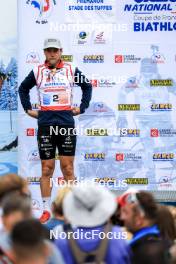 21.09.2024, Premanon, France (FRA): Antonin Guigonnat (FRA) - Biathlon Samse Summer Tour, sprint, Premanon (FRA). www.nordicfocus.com. © Manzoni/NordicFocus. Every downloaded picture is fee-liable.