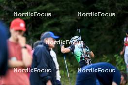 21.09.2024, Premanon, France (FRA): Joscha Burkhalter (SUI) - Biathlon Samse Summer Tour, sprint, Premanon (FRA). www.nordicfocus.com. © Manzoni/NordicFocus. Every downloaded picture is fee-liable.