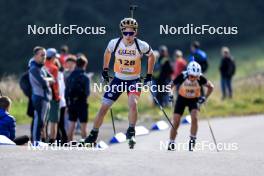 21.09.2024, Premanon, France (FRA): Mael Bernole (FRA) - Biathlon Samse Summer Tour, sprint, Premanon (FRA). www.nordicfocus.com. © Manzoni/NordicFocus. Every downloaded picture is fee-liable.