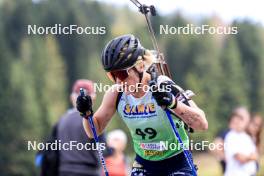 21.09.2024, Premanon, France (FRA): Sophie Chauveau (FRA) - Biathlon Samse Summer Tour, sprint, Premanon (FRA). www.nordicfocus.com. © Manzoni/NordicFocus. Every downloaded picture is fee-liable.