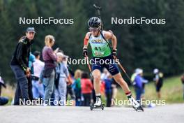 21.09.2024, Premanon, France (FRA): Oceane Michelon (FRA) - Biathlon Samse Summer Tour, sprint, Premanon (FRA). www.nordicfocus.com. © Manzoni/NordicFocus. Every downloaded picture is fee-liable.