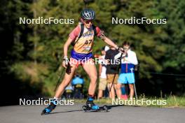 21.09.2024, Premanon, France (FRA): Elsa Bouillet (FRA) - Biathlon Samse Summer Tour, sprint, Premanon (FRA). www.nordicfocus.com. © Manzoni/NordicFocus. Every downloaded picture is fee-liable.