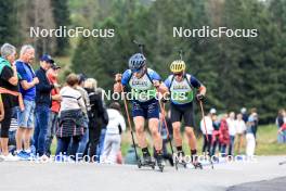 21.09.2024, Premanon, France (FRA): Remi Broutier (FRA) - Biathlon Samse Summer Tour, sprint, Premanon (FRA). www.nordicfocus.com. © Manzoni/NordicFocus. Every downloaded picture is fee-liable.