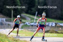 21.09.2024, Premanon, France (FRA): Tom Lambert (FRA) - Biathlon Samse Summer Tour, sprint, Premanon (FRA). www.nordicfocus.com. © Manzoni/NordicFocus. Every downloaded picture is fee-liable.