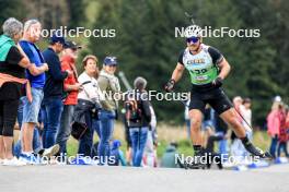 21.09.2024, Premanon, France (FRA): Joscha Burkhalter (SUI) - Biathlon Samse Summer Tour, sprint, Premanon (FRA). www.nordicfocus.com. © Manzoni/NordicFocus. Every downloaded picture is fee-liable.