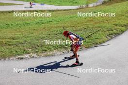 21.09.2024, Premanon, France (FRA): Timothé Bertrand (FRA) - Biathlon Samse Summer Tour, sprint, Premanon (FRA). www.nordicfocus.com. © Manzoni/NordicFocus. Every downloaded picture is fee-liable.