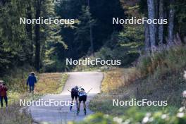 21.09.2024, Premanon, France (FRA): Undefined athlete competes - Biathlon Samse Summer Tour, sprint, Premanon (FRA). www.nordicfocus.com. © Manzoni/NordicFocus. Every downloaded picture is fee-liable.