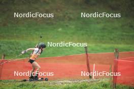 20.10.2024, Arcon, France (FRA): Gianina Piller (SUI) - Biathlon Samse Summer Tour, pursuit, Arcon (FRA). www.nordicfocus.com. © Manzoni/NordicFocus. Every downloaded picture is fee-liable.