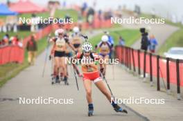 20.10.2024, Arcon, France (FRA): Lucie Loosen (FRA) - Biathlon Samse Summer Tour, pursuit, Arcon (FRA). www.nordicfocus.com. © Manzoni/NordicFocus. Every downloaded picture is fee-liable.