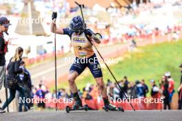 20.10.2024, Arcon, France (FRA): Lou Jeanmonnot (FRA) - Biathlon Samse Summer Tour, pursuit, Arcon (FRA). www.nordicfocus.com. © Manzoni/NordicFocus. Every downloaded picture is fee-liable.