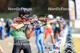 20.10.2024, Arcon, France (FRA): Antonin Guy (FRA) - Biathlon Samse Summer Tour, pursuit, Arcon (FRA). www.nordicfocus.com. © Manzoni/NordicFocus. Every downloaded picture is fee-liable.