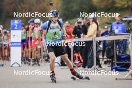 20.10.2024, Arcon, France (FRA): Tobit Keller (SUI) - Biathlon Samse Summer Tour, pursuit, Arcon (FRA). www.nordicfocus.com. © Manzoni/NordicFocus. Every downloaded picture is fee-liable.