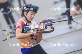 20.10.2024, Arcon, France (FRA): Rose Marguet (FRA) - Biathlon Samse Summer Tour, pursuit, Arcon (FRA). www.nordicfocus.com. © Manzoni/NordicFocus. Every downloaded picture is fee-liable.