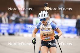 20.10.2024, Arcon, France (FRA): Cassandre Couder (FRA) - Biathlon Samse Summer Tour, pursuit, Arcon (FRA). www.nordicfocus.com. © Manzoni/NordicFocus. Every downloaded picture is fee-liable.