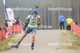 20.10.2024, Arcon, France (FRA): Charli Thiery (FRA) - Biathlon Samse Summer Tour, pursuit, Arcon (FRA). www.nordicfocus.com. © Manzoni/NordicFocus. Every downloaded picture is fee-liable.