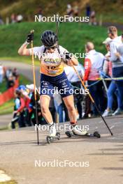 20.10.2024, Arcon, France (FRA): Fany Bertrand (FRA) - Biathlon Samse Summer Tour, pursuit, Arcon (FRA). www.nordicfocus.com. © Manzoni/NordicFocus. Every downloaded picture is fee-liable.