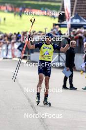 20.10.2024, Arcon, France (FRA): Quentin Fillon Maillet (FRA) - Biathlon Samse Summer Tour, pursuit, Arcon (FRA). www.nordicfocus.com. © Manzoni/NordicFocus. Every downloaded picture is fee-liable.