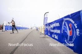 20.10.2024, Arcon, France (FRA): Louise Chollat (FRA) - Biathlon Samse Summer Tour, pursuit, Arcon (FRA). www.nordicfocus.com. © Manzoni/NordicFocus. Every downloaded picture is fee-liable.