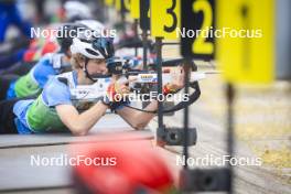 20.10.2024, Arcon, France (FRA): Tobit Keller (SUI) - Biathlon Samse Summer Tour, pursuit, Arcon (FRA). www.nordicfocus.com. © Manzoni/NordicFocus. Every downloaded picture is fee-liable.