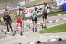 20.10.2024, Arcon, France (FRA): Undefined athlete competes - Biathlon Samse Summer Tour, pursuit, Arcon (FRA). www.nordicfocus.com. © Manzoni/NordicFocus. Every downloaded picture is fee-liable.