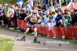 20.10.2024, Arcon, France (FRA): Lisa Siberchicot (FRA) - Biathlon Samse Summer Tour, pursuit, Arcon (FRA). www.nordicfocus.com. © Manzoni/NordicFocus. Every downloaded picture is fee-liable.