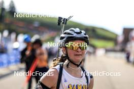 20.10.2024, Arcon, France (FRA): Jeanne Richard (FRA) - Biathlon Samse Summer Tour, pursuit, Arcon (FRA). www.nordicfocus.com. © Manzoni/NordicFocus. Every downloaded picture is fee-liable.