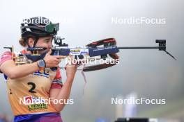 20.10.2024, Arcon, France (FRA): Rose Marguet (FRA) - Biathlon Samse Summer Tour, pursuit, Arcon (FRA). www.nordicfocus.com. © Manzoni/NordicFocus. Every downloaded picture is fee-liable.