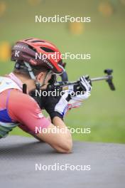 20.10.2024, Arcon, France (FRA): Augustin Remonnay (FRA) - Biathlon Samse Summer Tour, pursuit, Arcon (FRA). www.nordicfocus.com. © Manzoni/NordicFocus. Every downloaded picture is fee-liable.