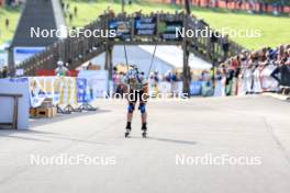 20.10.2024, Arcon, France (FRA): Fabien Claude (FRA) - Biathlon Samse Summer Tour, pursuit, Arcon (FRA). www.nordicfocus.com. © Manzoni/NordicFocus. Every downloaded picture is fee-liable.