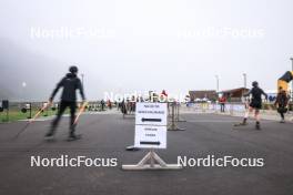 20.10.2024, Arcon, France (FRA): Event Feature: U17 men at zeroing - Biathlon Samse Summer Tour, pursuit, Arcon (FRA). www.nordicfocus.com. © Manzoni/NordicFocus. Every downloaded picture is fee-liable.