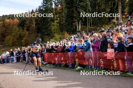 20.10.2024, Arcon, France (FRA): Gilonne Guigonnat (FRA) - Biathlon Samse Summer Tour, pursuit, Arcon (FRA). www.nordicfocus.com. © Manzoni/NordicFocus. Every downloaded picture is fee-liable.