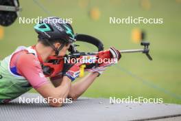 20.10.2024, Arcon, France (FRA): Timeo Amiotte (FRA) - Biathlon Samse Summer Tour, pursuit, Arcon (FRA). www.nordicfocus.com. © Manzoni/NordicFocus. Every downloaded picture is fee-liable.