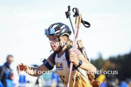 20.10.2024, Arcon, France (FRA): Lena Moretti (FRA) - Biathlon Samse Summer Tour, pursuit, Arcon (FRA). www.nordicfocus.com. © Manzoni/NordicFocus. Every downloaded picture is fee-liable.