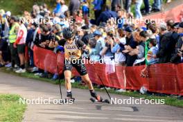 20.10.2024, Arcon, France (FRA): Lou Anne Dupont Ballet Baz (FRA) - Biathlon Samse Summer Tour, pursuit, Arcon (FRA). www.nordicfocus.com. © Manzoni/NordicFocus. Every downloaded picture is fee-liable.