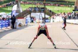 20.10.2024, Arcon, France (FRA): Leo Carlier (FRA) - Biathlon Samse Summer Tour, pursuit, Arcon (FRA). www.nordicfocus.com. © Manzoni/NordicFocus. Every downloaded picture is fee-liable.