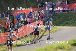 20.10.2024, Arcon, France (FRA): Undefined athlete competes - Biathlon Samse Summer Tour, pursuit, Arcon (FRA). www.nordicfocus.com. © Manzoni/NordicFocus. Every downloaded picture is fee-liable.